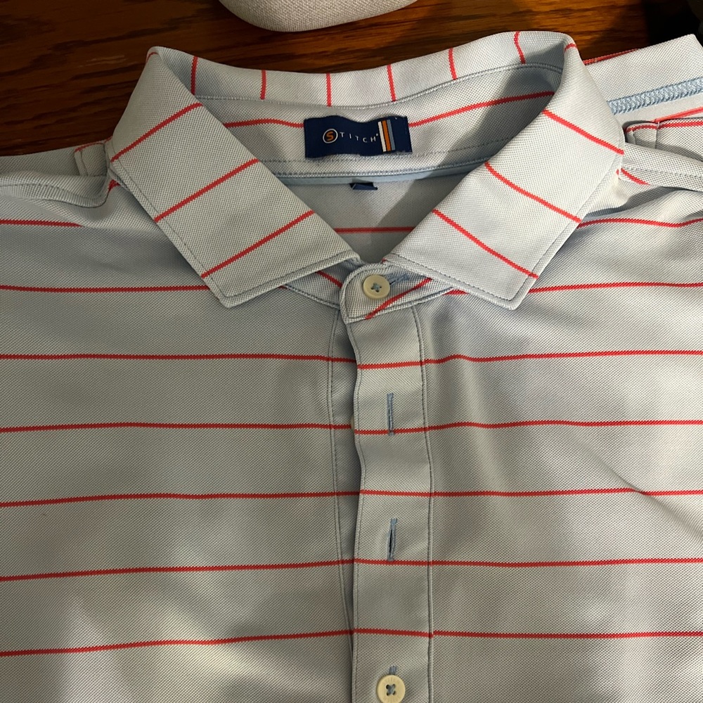 Stitch 4 button polo